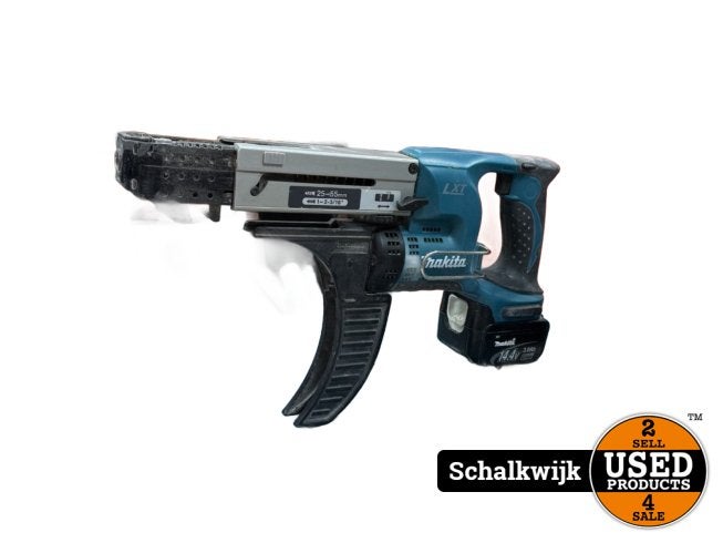 Makita bfr540 schroefautomaat 14.4V 2 accu's oplader, Doe-het-zelf en Verbouw, Gereedschap | Boormachines, Makita, Zo goed als nieuw