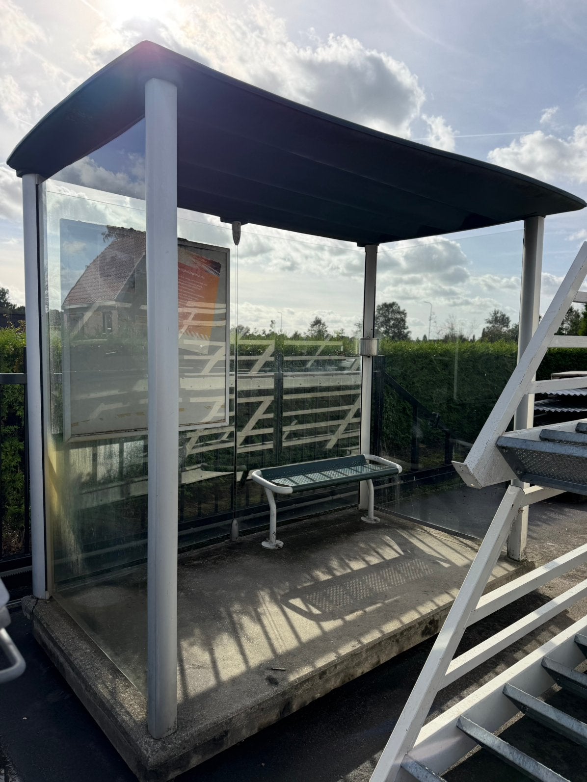 Abri rokershok overkapping, Tuin en Terras, Ophalen of Verzenden