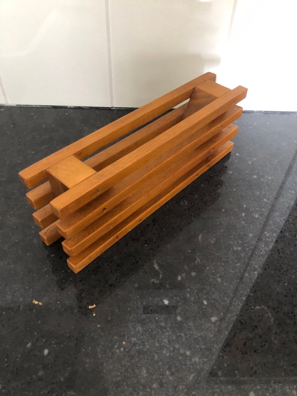 Houten koffiefilterhouder - Vintage design, Huis en Inrichting, Keuken | Keukenbenodigdheden, Overige typen, Hout, Ophalen of Verzenden