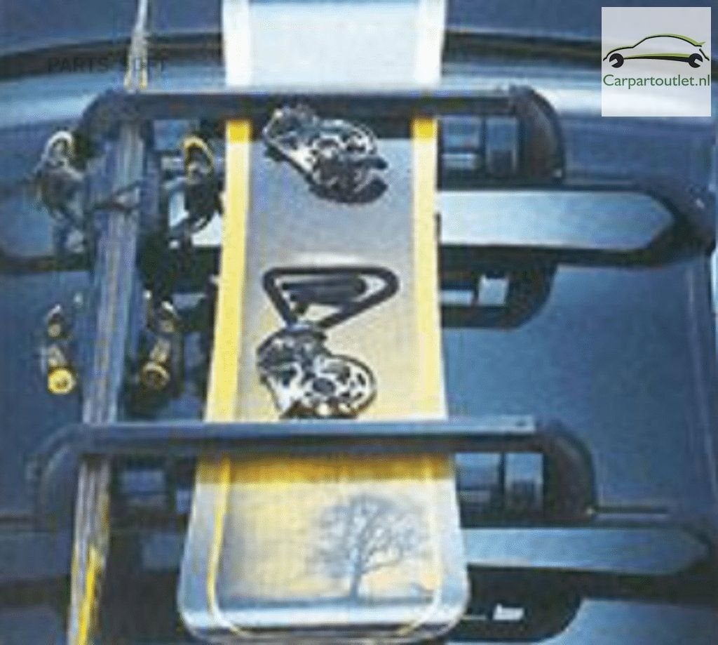 Retro Skidragers Thule 4 ski's of 2 snowboards dakdrager Peu, Auto diversen, -, -, Nieuw, Ophalen of Verzenden