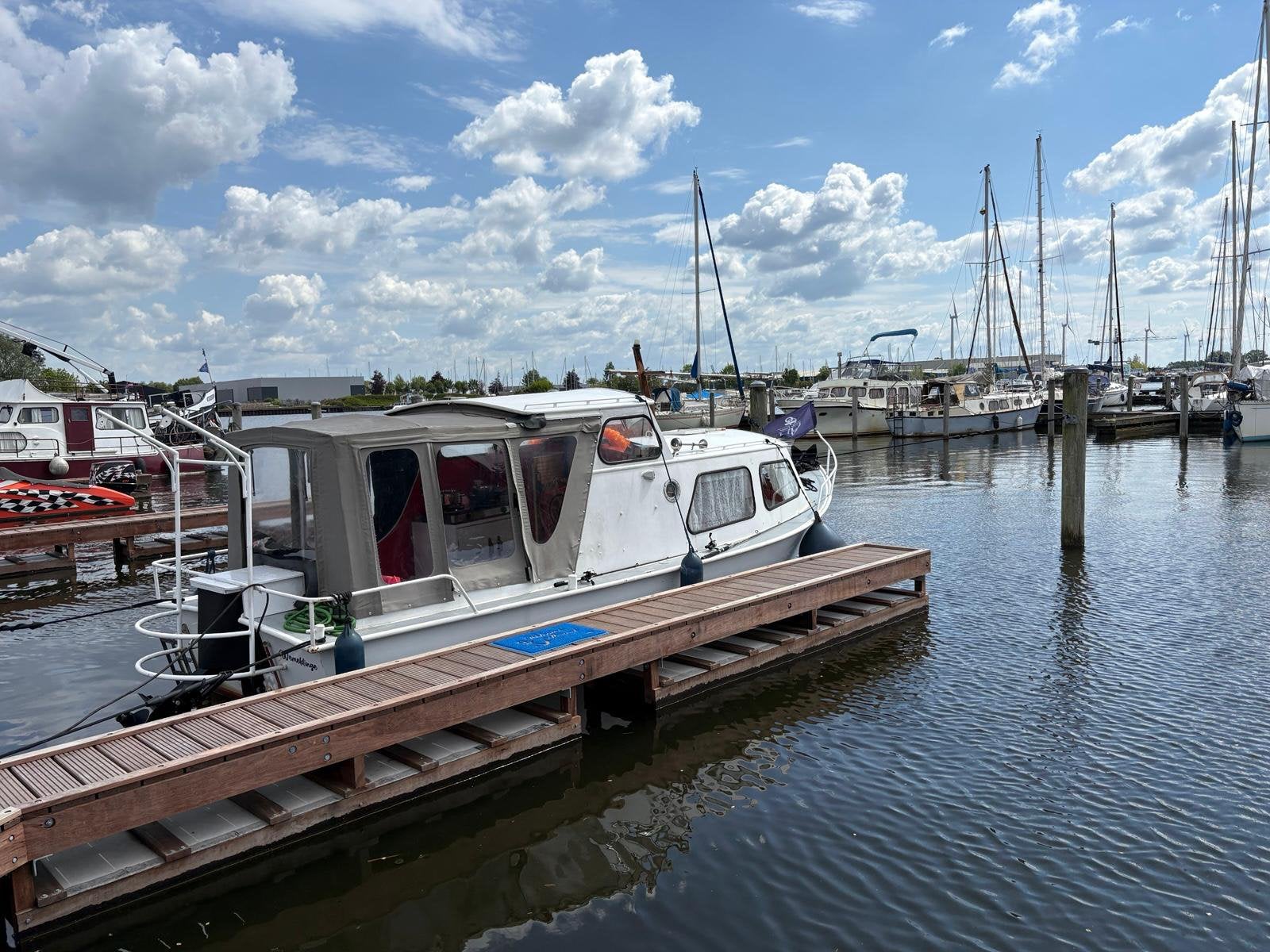 Kajuit boot 6.9 meter 3500€, Ophalen of Verzenden