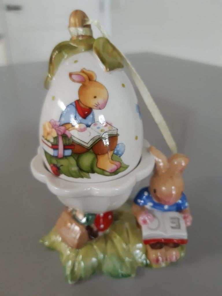 Jaarei 2014 Pasen Villeroy en Boch Annual Easter Egg schaars, Ophalen of Verzenden