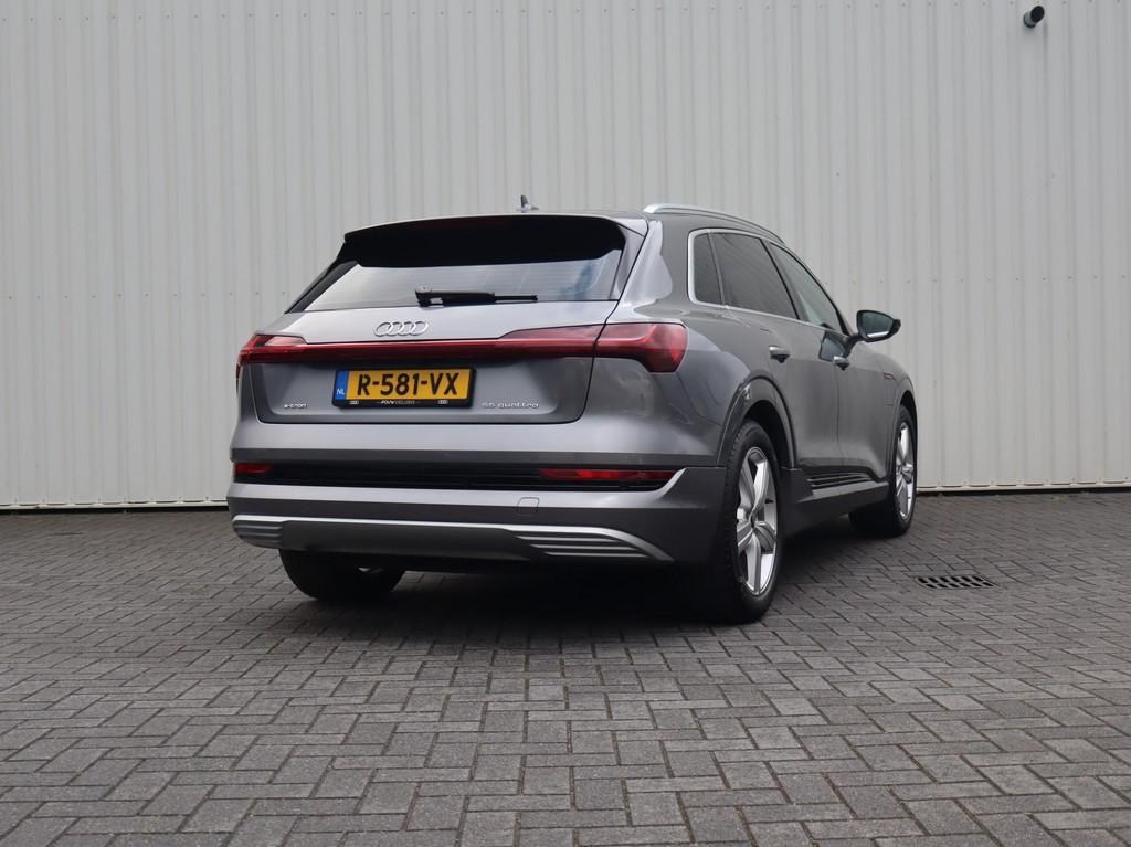 Audi e-tron 55 quattro 408pk Advanced edition Plus 95 kWh |, Auto's, Audi, Automaat, Zwart, 95 kWh, Vierwielaandrijving