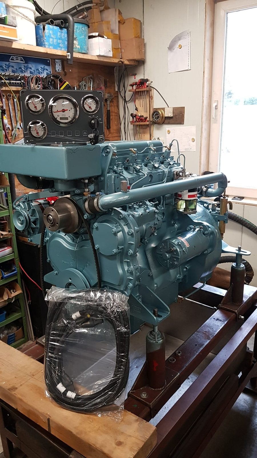 Motorvlet knalgeval, 9 m, Diesel, Hydraulische besturing, 2.00 meter