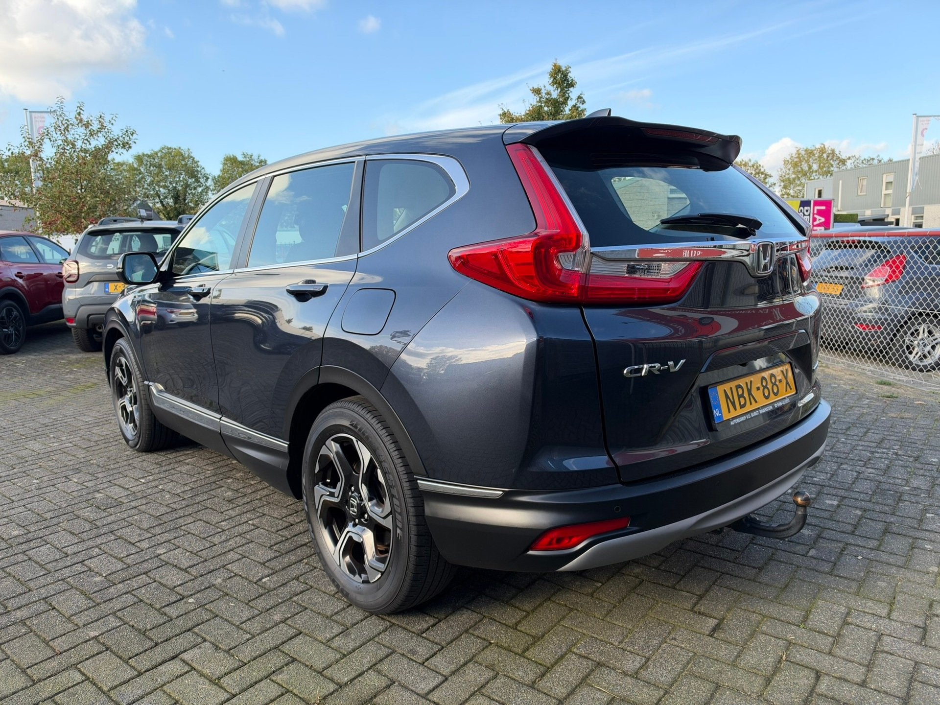 Honda CR-V 2.0 Hybrid Elegance | Afn. Trekhaak | Camera | Ad, Auto's, Dealer onderhouden, Gebruikt, Met garantie (alle), Blauw