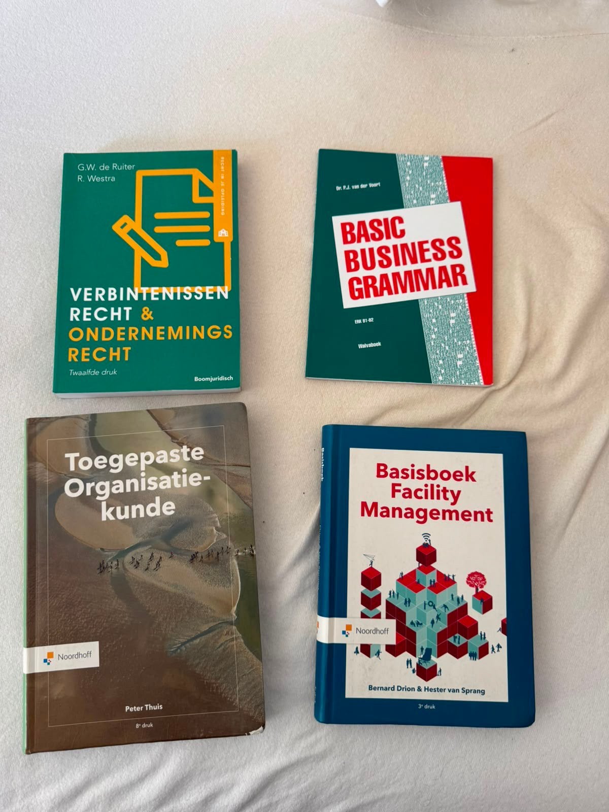 Studieboeken facilitymanagment HBO, Boeken, Studieboeken en Cursussen, Ophalen of Verzenden, Beta, Gelezen, HBO