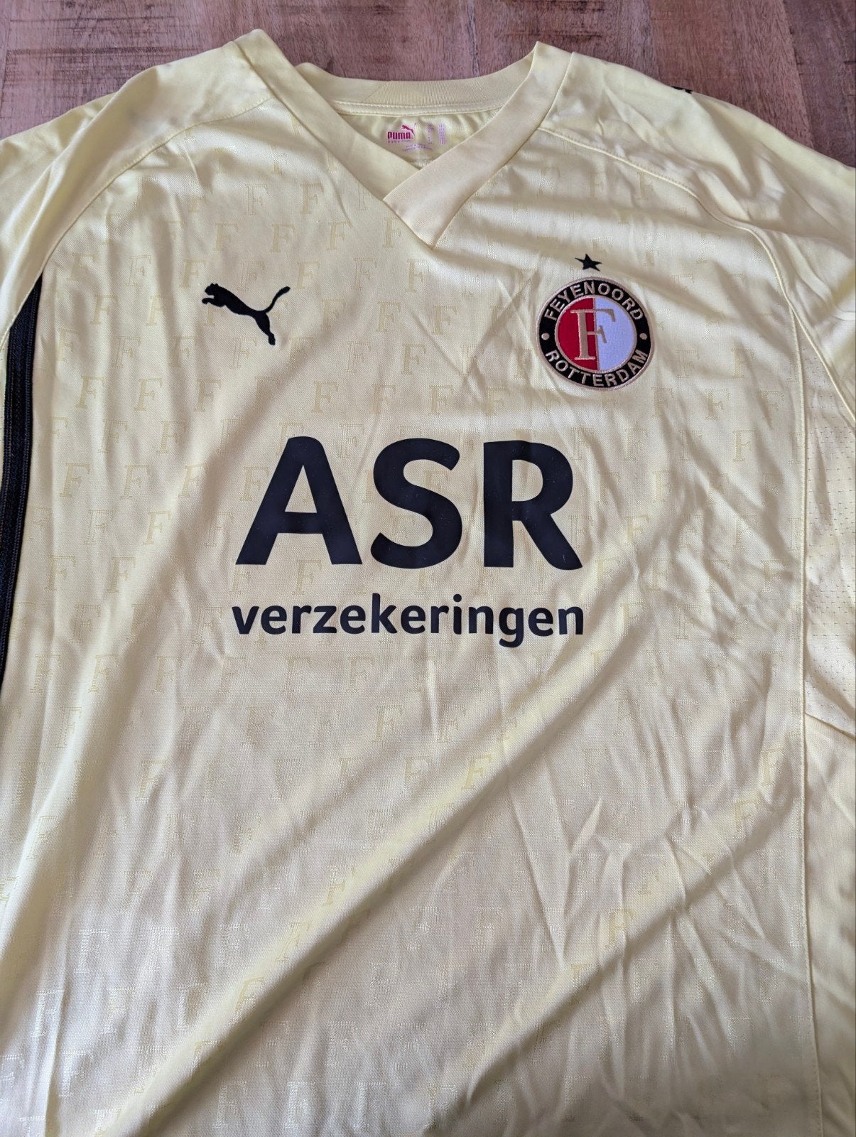 Feyenoord shirt Europees 2010-2011 - Puma, Puma, Geel, Overige maten, Ophalen of Verzenden