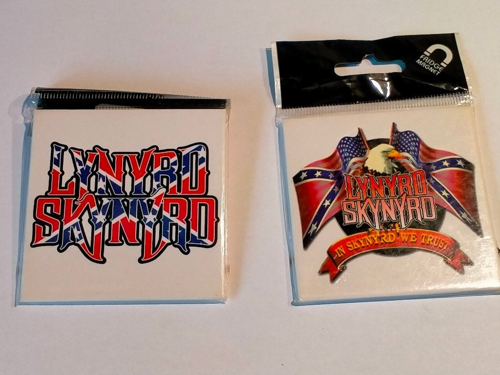 Lynyrd Skynyrd rock muziek band koelkast magneet magneten, Verzamelen, Muziek, Artiesten en Beroemdheden, Ophalen of Verzenden
