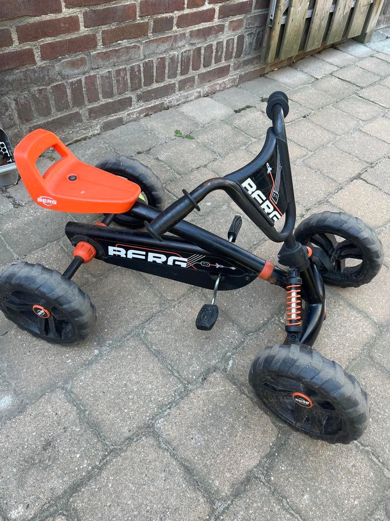 BERG skelter Zwart/Oranje, Ophalen, Gebruikt, Loopfiets