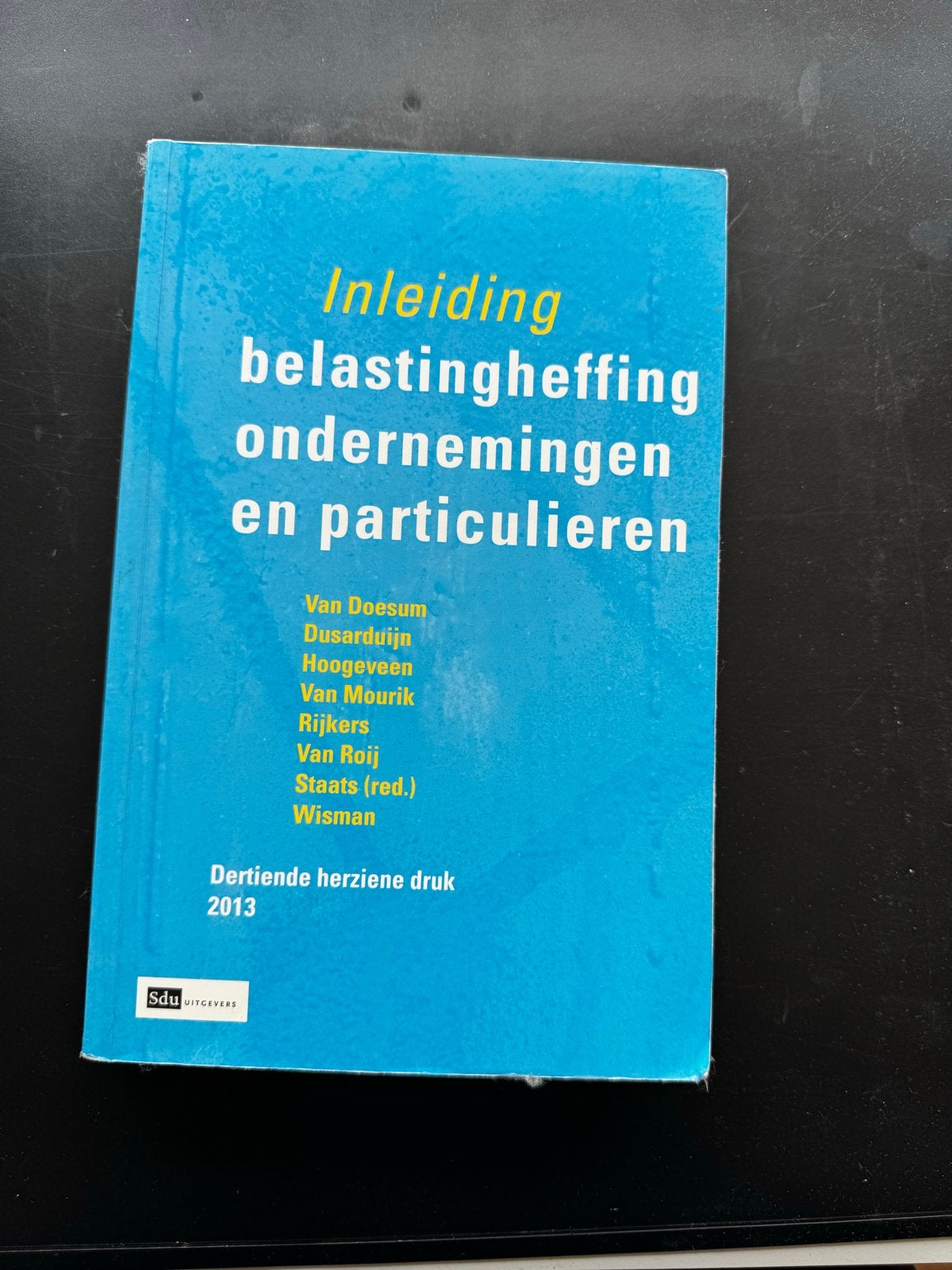 Inleiding belastingheffing ondernemingen en particulieren, Verzenden, Gamma, Gelezen, HBO