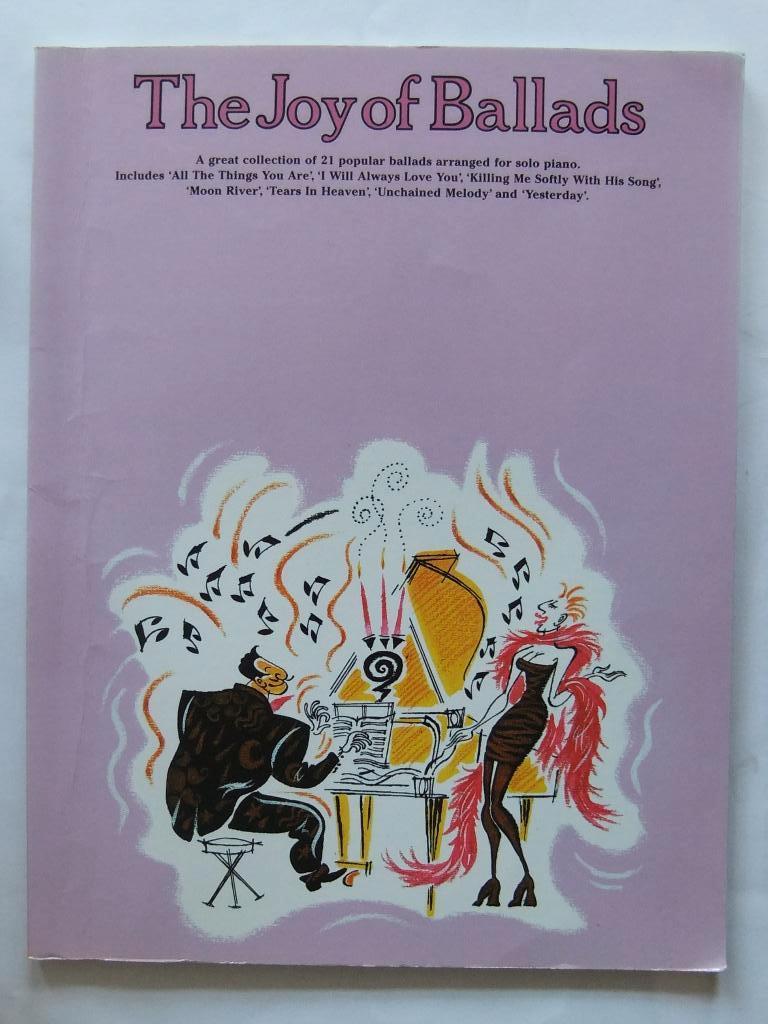 the joy of ballads yorktown music press(vb29), Verzenden, Overige soorten, Zo goed als nieuw, Piano