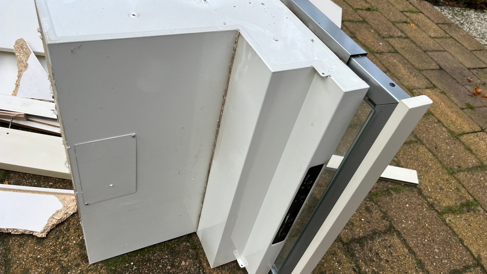 Gratis afzuigkap- ophalen in Wageningen, Deurkozijn, Zo goed als nieuw, Hout, Ophalen