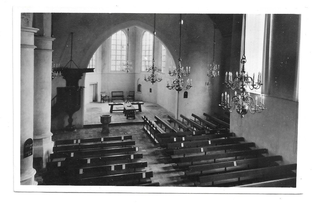 AK 's-Gravenmoer - Interieur Hervormde Kerk, Verzenden, Noord-Brabant