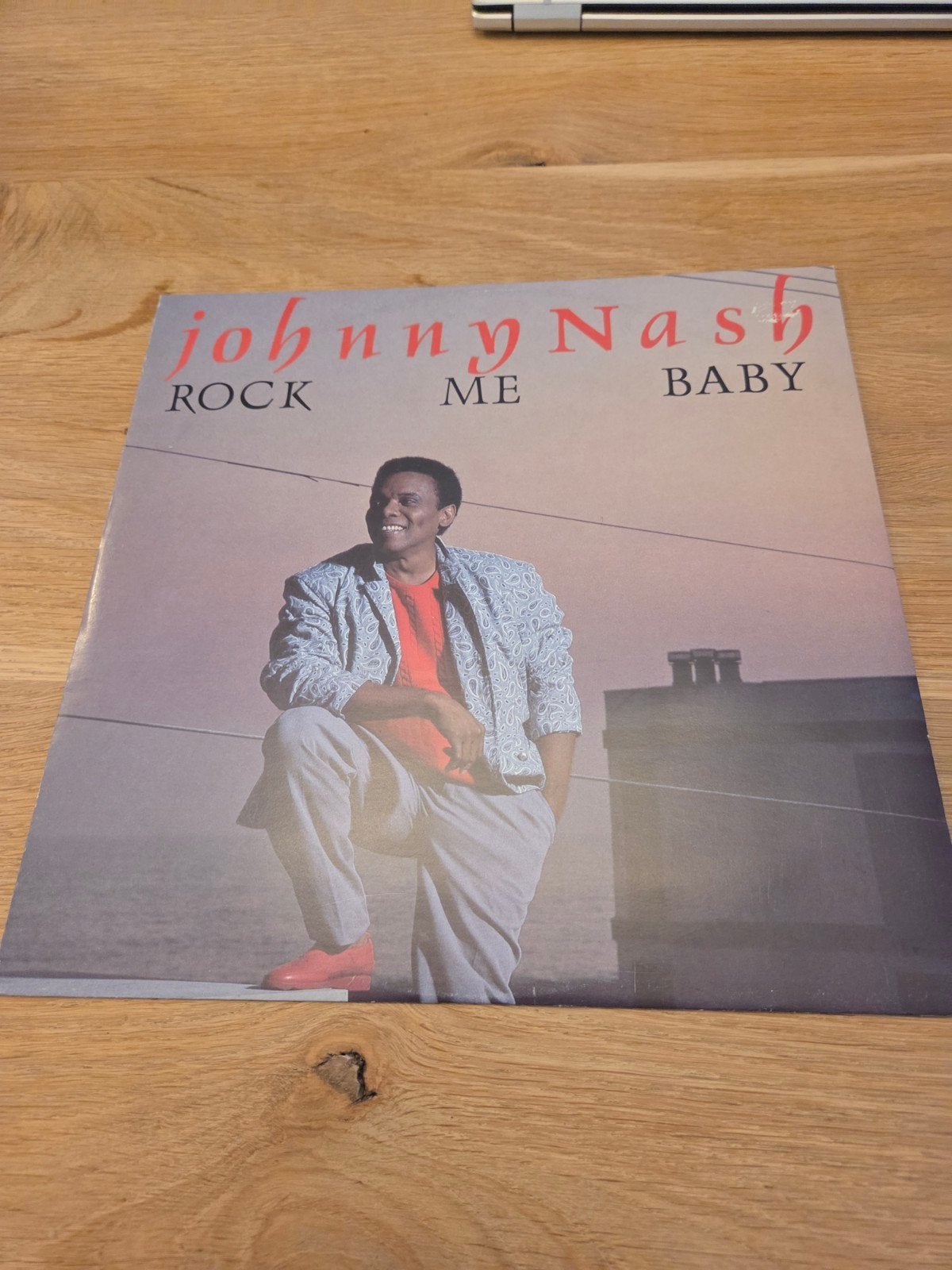 Johnny Nash rock me baby LP single, Ophalen of Verzenden, Zo goed als nieuw