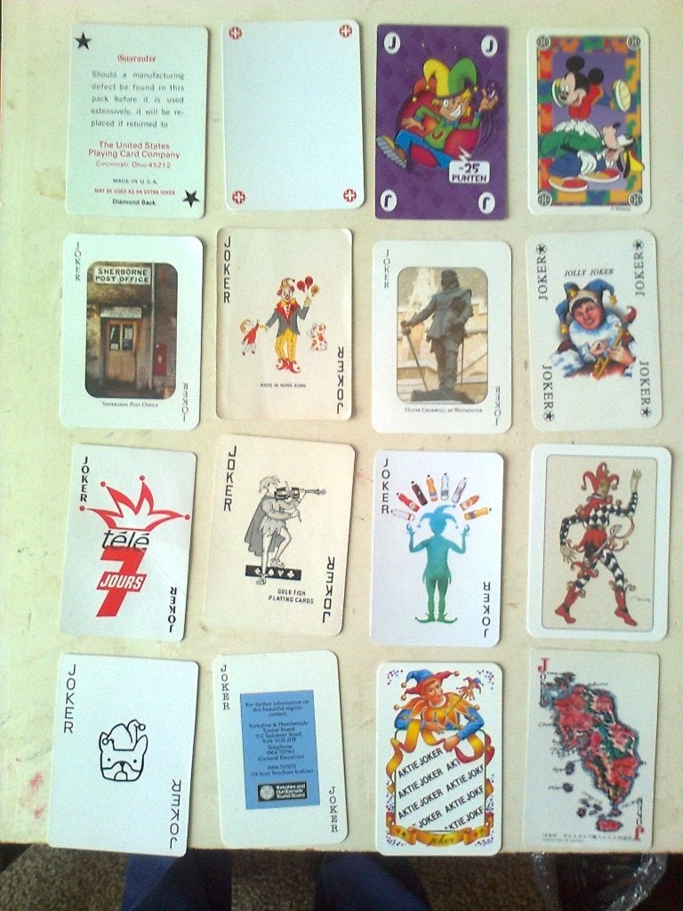 Jokers   D  9 u, Verzamelen, Speelkaarten, Jokers en Kwartetten, Ophalen of Verzenden, Zo goed als nieuw, Joker(s)
