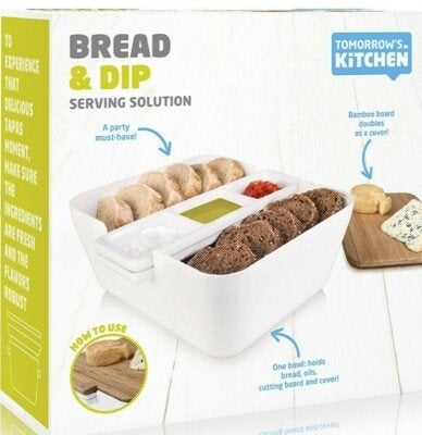 Tomorrow's Kitchen Brood & Dip Serveeroplossing, Overige typen, Kunststof, Nieuw, Ophalen of Verzenden