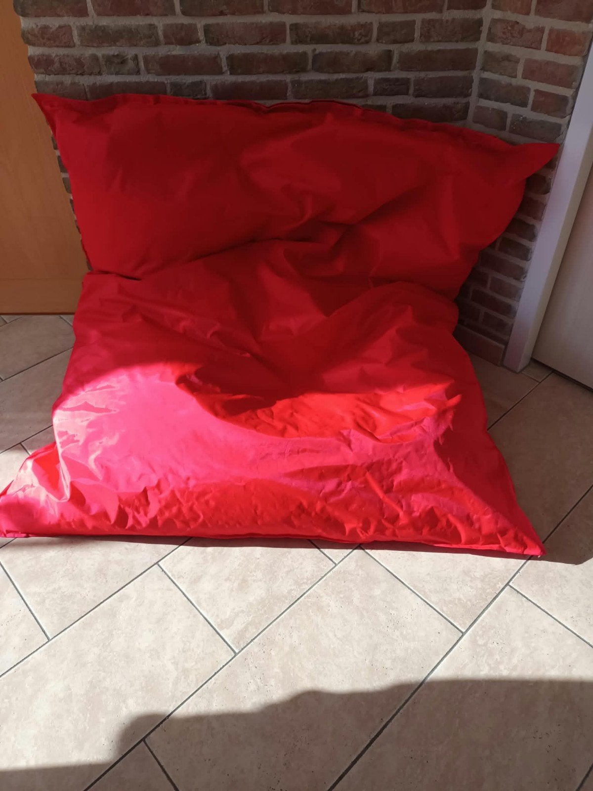 Zitzak, Ophalen, Gebruikt, Rood, Zitzak