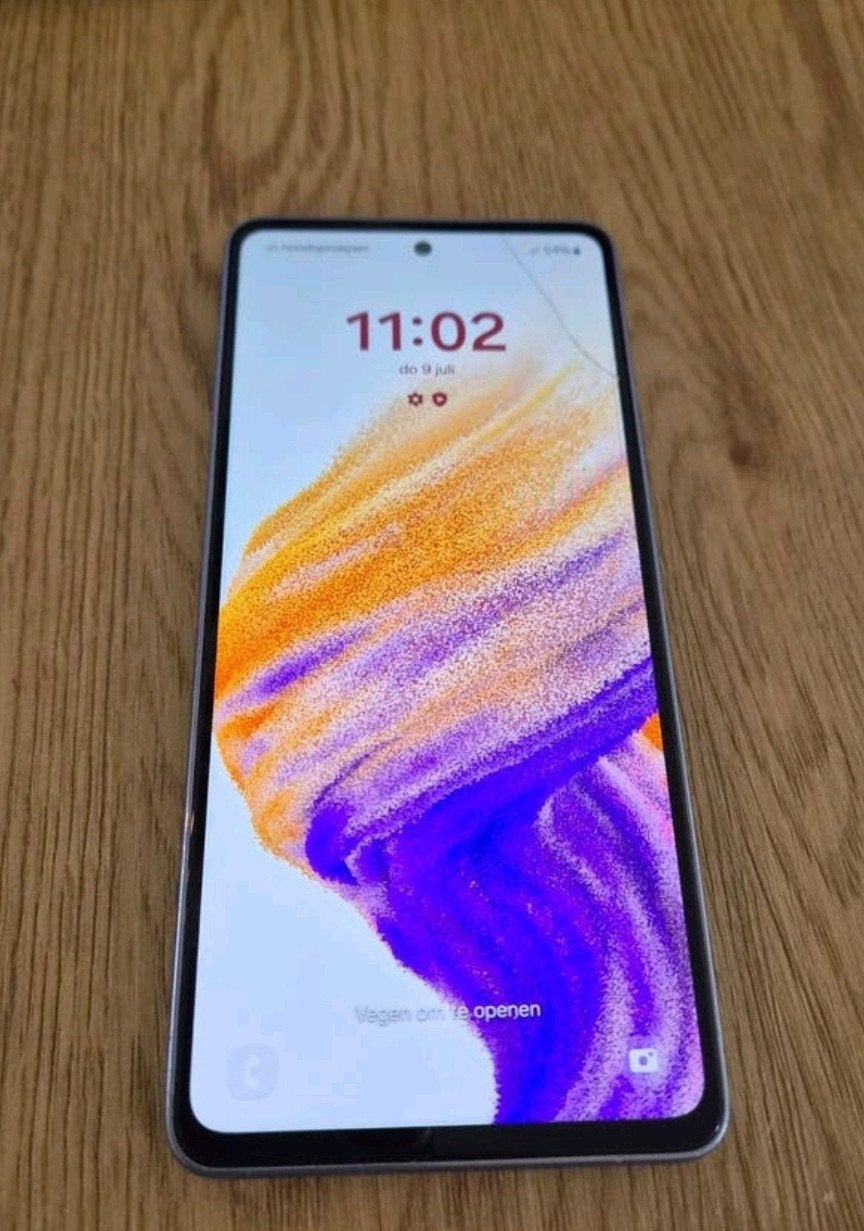 Samsung Galaxy A53 5G - Lichtblauw - 128GB - Gebruikt, Telecommunicatie, Mobiele telefoons | Samsung, Gebruikt, Blauw, Touchscreen