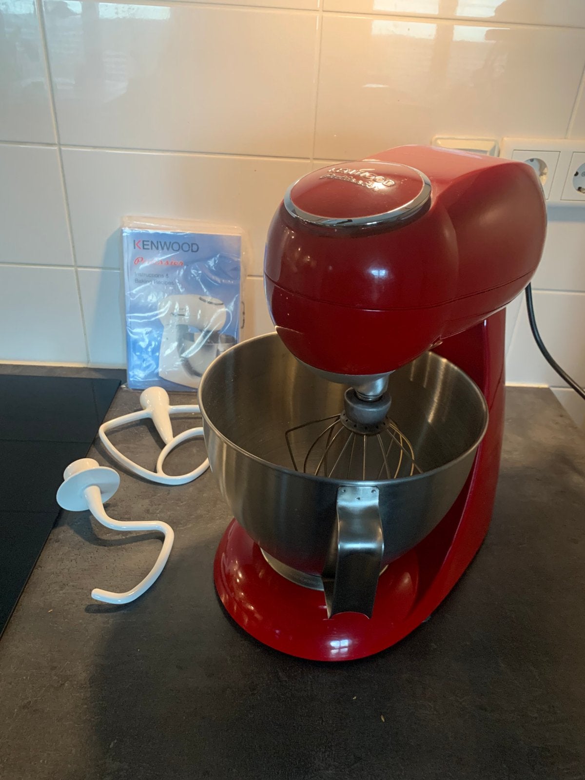 KENWOOD pattesier mixer, 4 liter of meer, Ophalen of Verzenden, Nieuw, 3 snelheden of meer