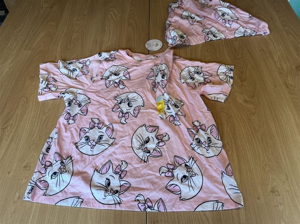 Disney Aristocats Dames Pyjama Primark - Maat L, Kleding | Dames, Ophalen of Verzenden, Zo goed als nieuw, Maat 38/40 (M)