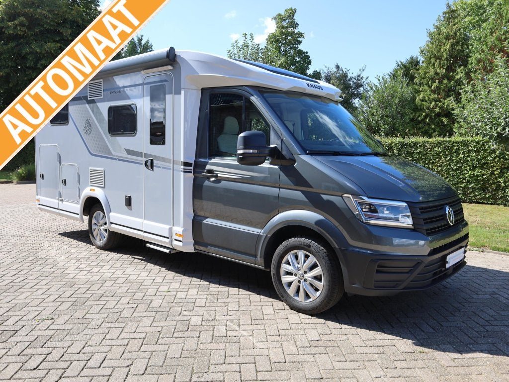 Knaus Van TI 640 MEG 177PK AUTOMAAT, Caravans en Kamperen, Campers, Rookmelder, Koelkast, Ringverwarming, Tot en met 2