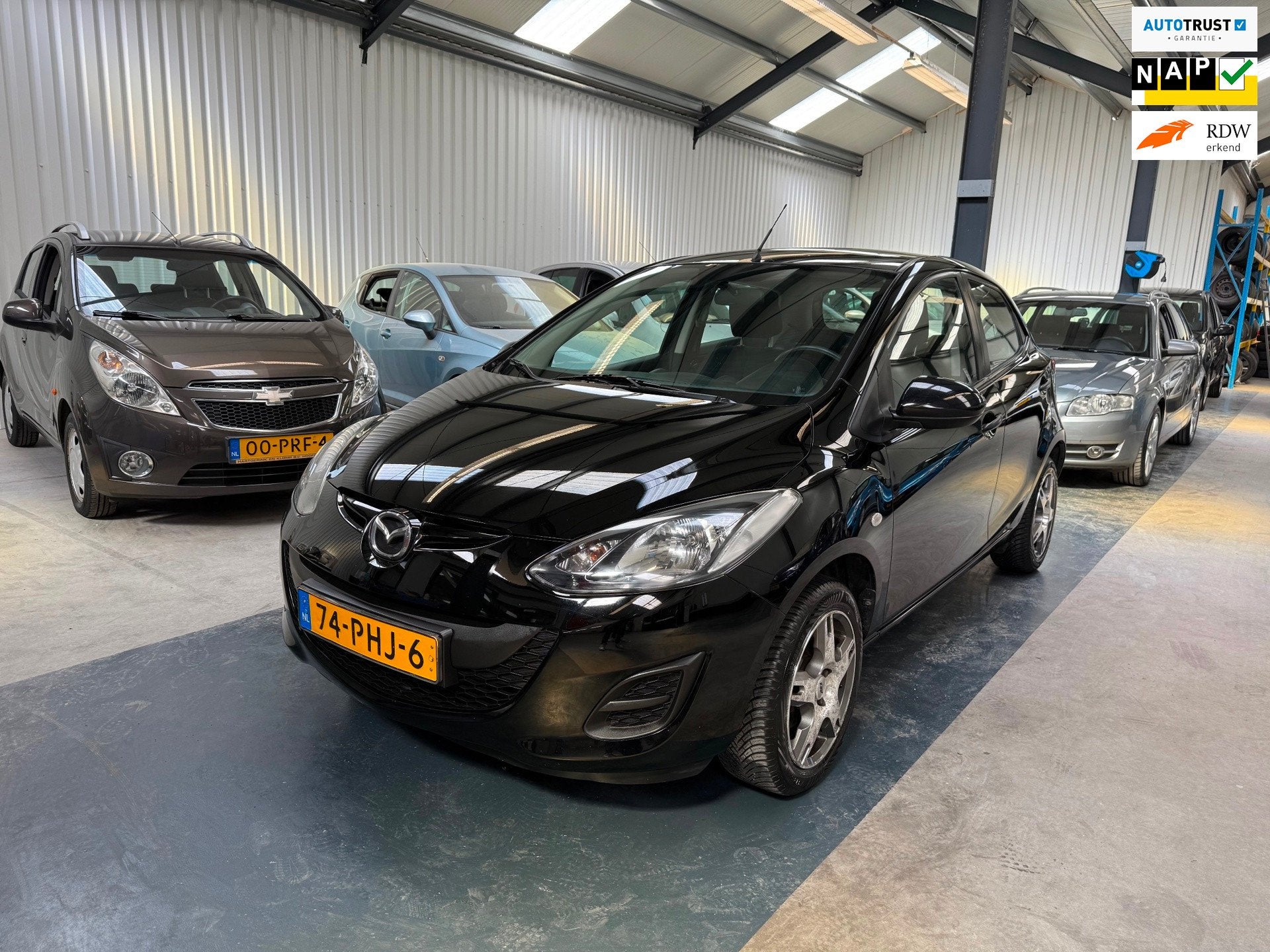 Mazda 2 1.3 Cool 5 DEURS/AIRCO/NAP/APK, Euro 5, Gebruikt, 31 €/maand, 4 cilinders
