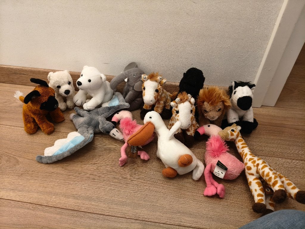 Ravensden knuffels voor €1,-, Kinderen en Baby's, Ophalen, Zo goed als nieuw, Overige typen, Klein (minder dan 20 cm)