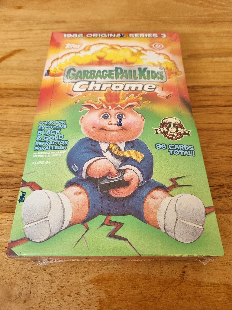 Garbage Pail Kids - Chome 3 - Hobby Box - Sealed, Ophalen of Verzenden, Zo goed als nieuw