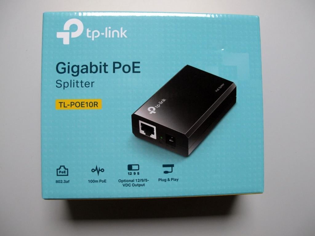 TP-Link Gigabit PoE SPLITTER TL-POE10R  NIEUW, Ophalen of Verzenden, Nieuw