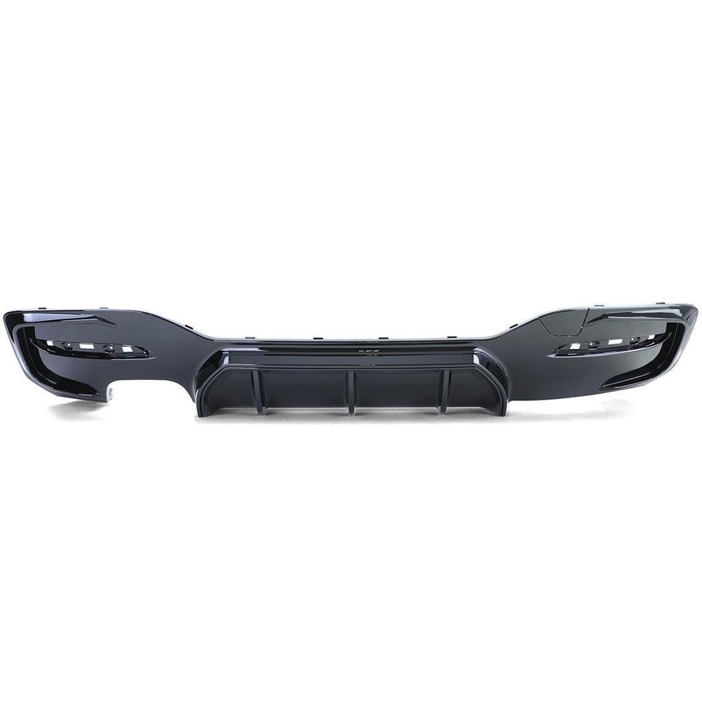 Diffuser Glans Zwart Dubbele Uitlaat Links Voor Bmw 1 Serie, Verzenden, Automotive Parts, A.parts@hotmail.nl, Trasmolenlaan 12 3447 GZ Woerden