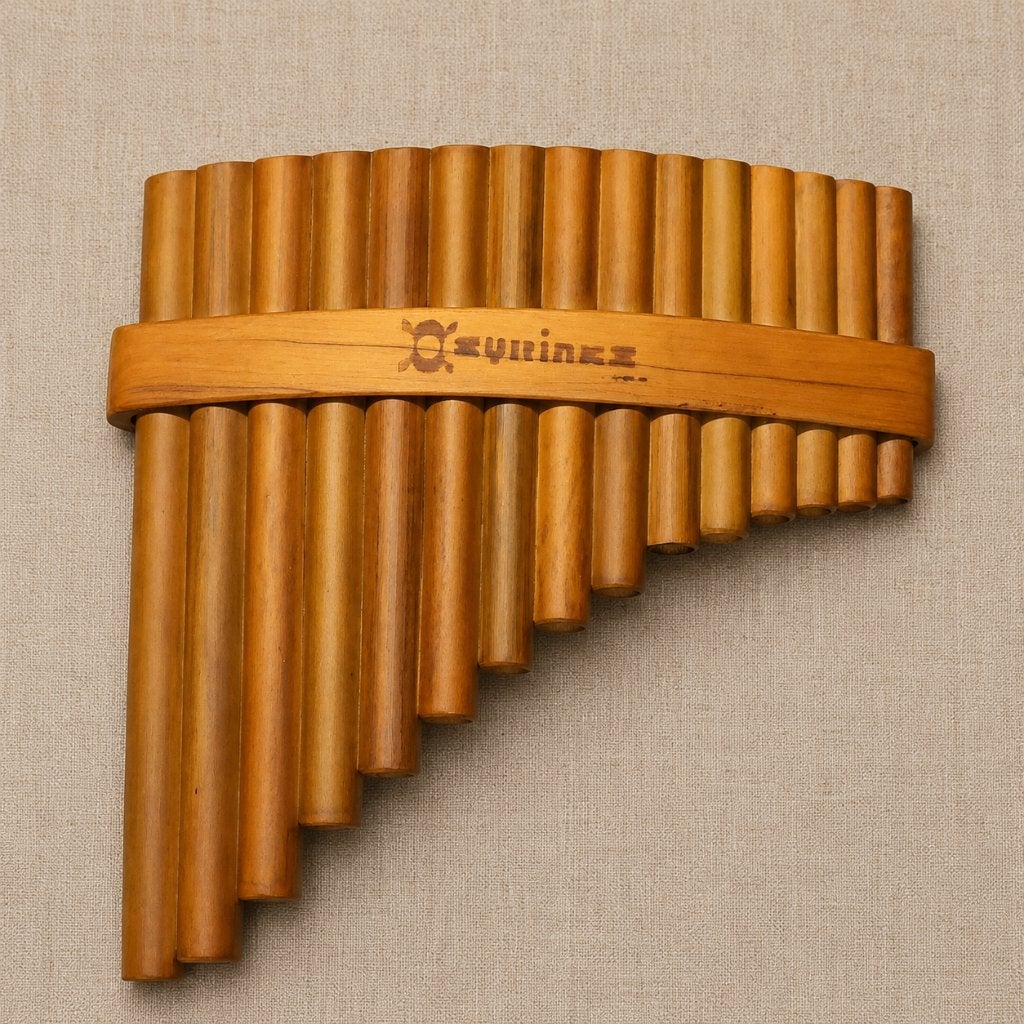 SYRINKS Panfluit 18-pijps/ Incl. originele SYRINKS draagtas., Muziek en Instrumenten, Blaasinstrumenten | Dwarsfluiten en Piccolo's