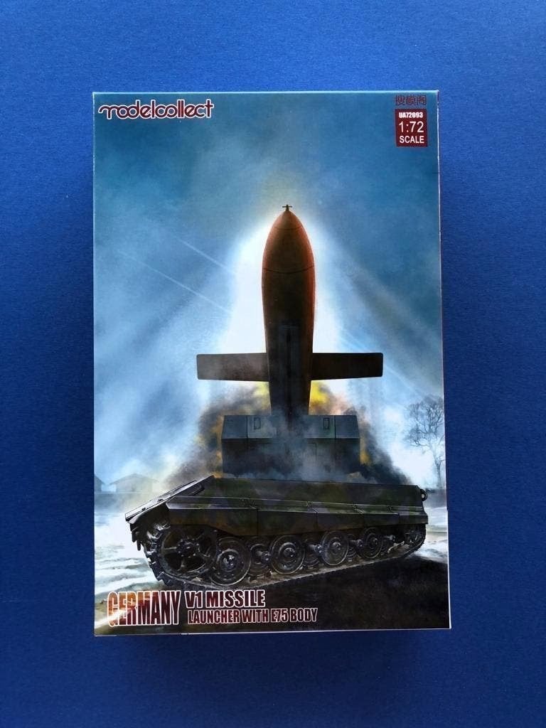 Model Collect ua72093 V1 Missile Launcher with E-75 1/72, Italeri, 1:32 tot 1:50, Overige typen, Nieuw
