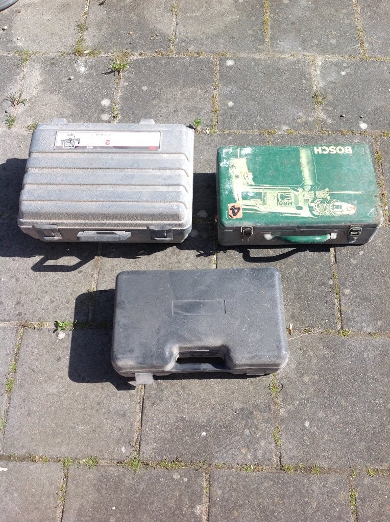 Gratis lege gereedschapskoffers, Ophalen, Gebruikt