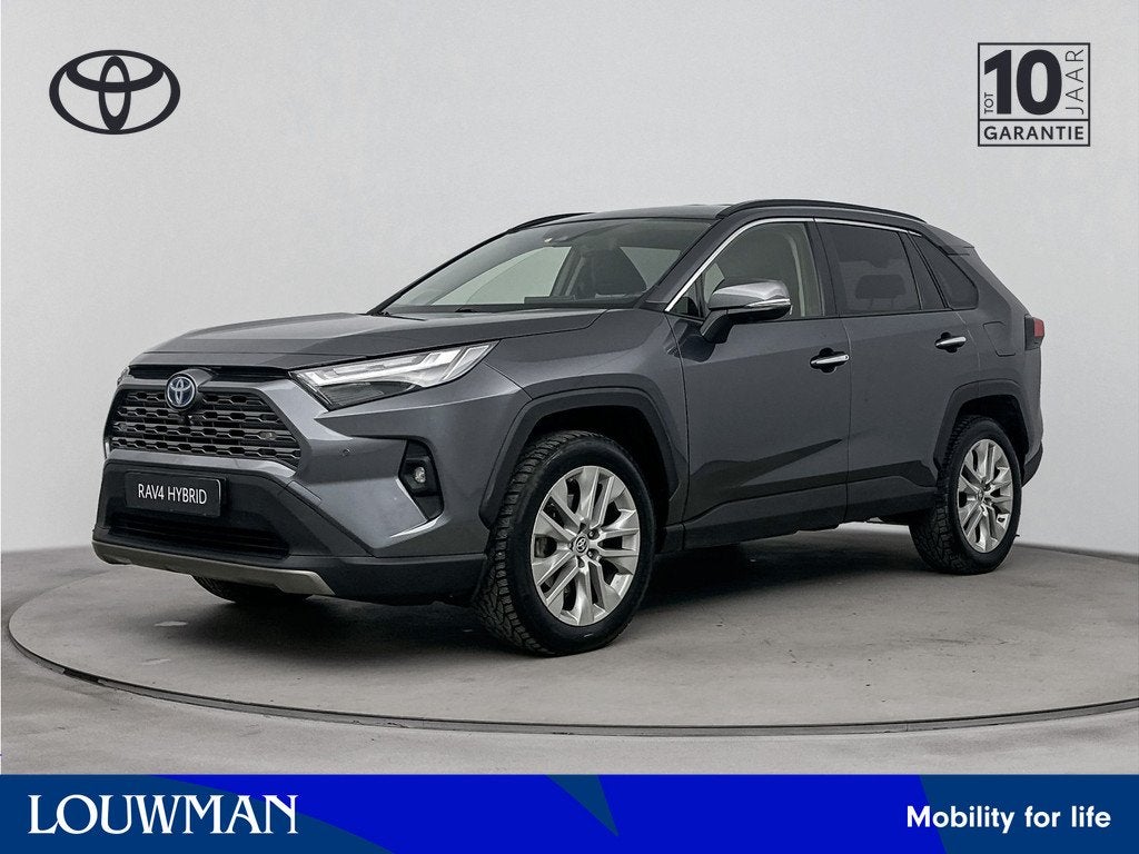 Toyota RAV4 2.5 Hybrid AWD Executive | JBL-Audio | 1650 KG T, Auto's, Toyota, Automaat, 12 maanden, Gebruikt, Zwart