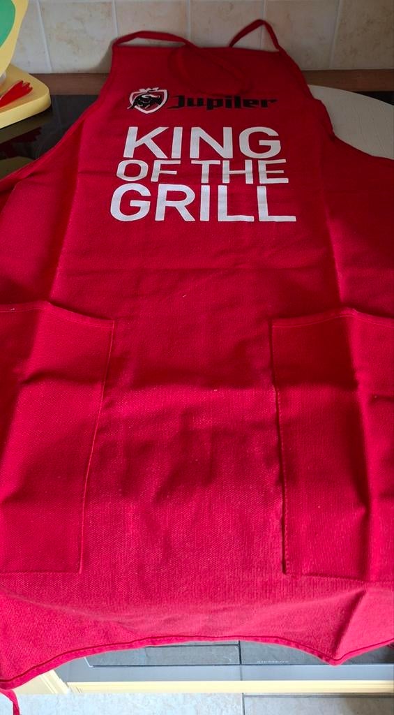 Jupiler King of the Grill BBQ Schort, Ophalen of Verzenden, Nieuw, Jupiler
