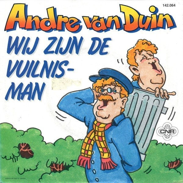 Andre van Duin – Wij Zijn De Vuilnisman  (Vinyl/Single 7 Inc, Ophalen of Verzenden, Zo goed als nieuw, Nederlandstalig