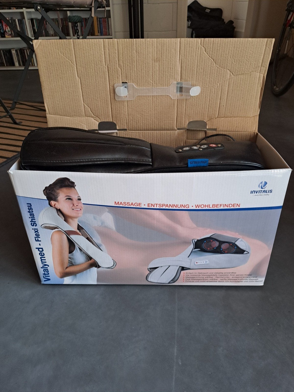 Vitalymed Flexi Shiatsu massageapparaat, Ophalen of Verzenden, Zo goed als nieuw, Overige typen