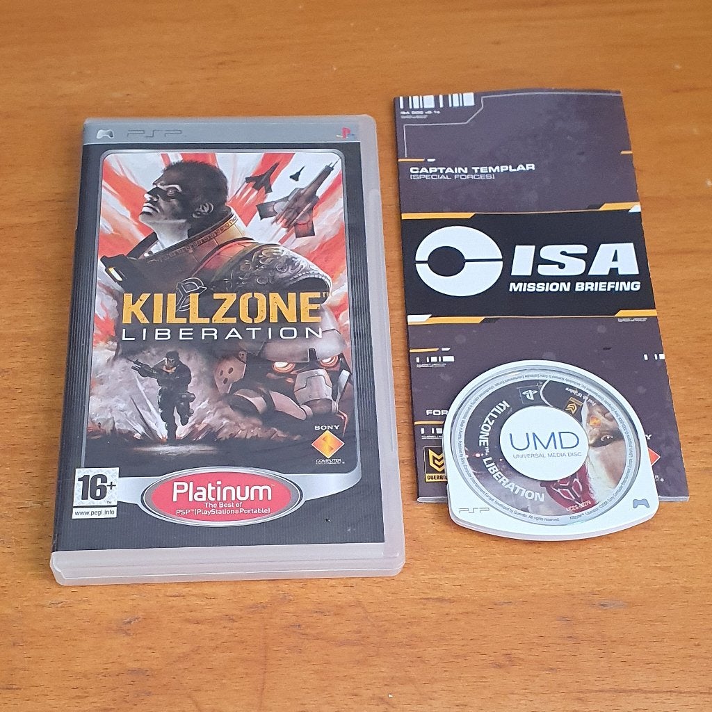 PSP | Killzone Liberation, Spelcomputers en Games, Gebruikt, Vanaf 18 jaar, Shooter, 1 speler