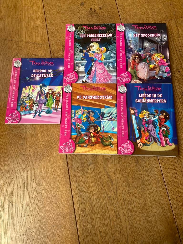 Thea Stilton - Het leven op Topford (5 boeken), Boeken, Ophalen of Verzenden, Nieuw, Fictie