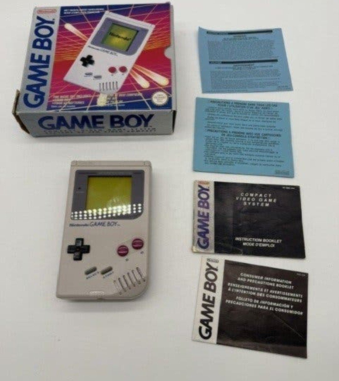 Nintendo Gameboy Compleet in Doos, Spelcomputers en Games, Spelcomputers | Nintendo Game Boy, Ophalen of Verzenden, Game Boy Classic