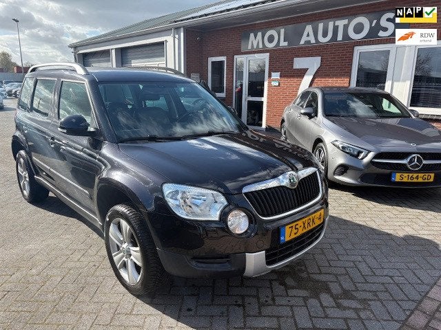 Skoda Yeti 1.2 TSI Tour , Lederen interieur, Auto's, Voorwielaandrijving, Euro 5, Gebruikt, 4 cilinders