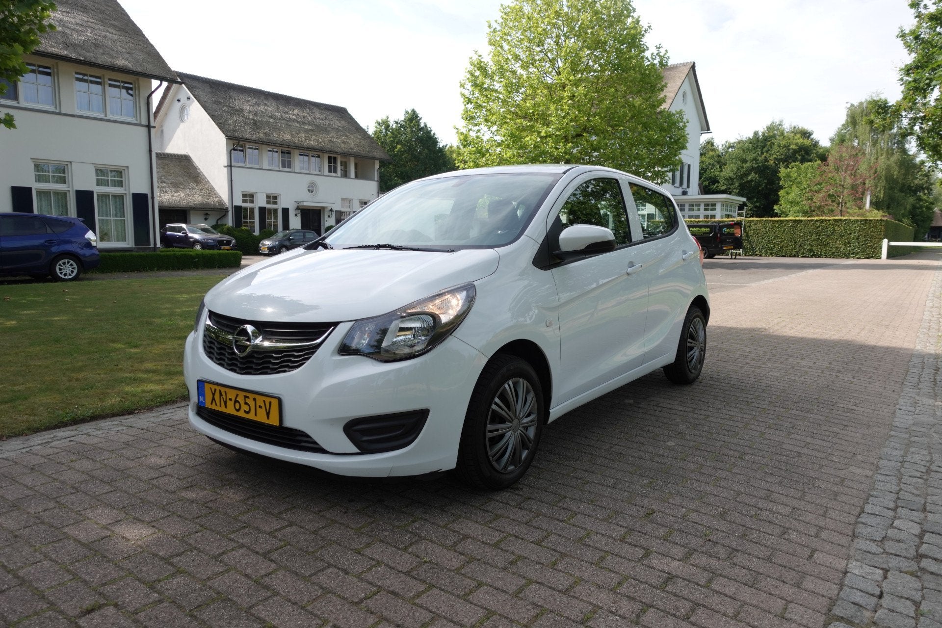 Opel KARL 1.0 ecoFLEX Edition (bj 2019), Auto's, Opel, Euro 6, Wit, Origineel Nederlands, Bedrijf
