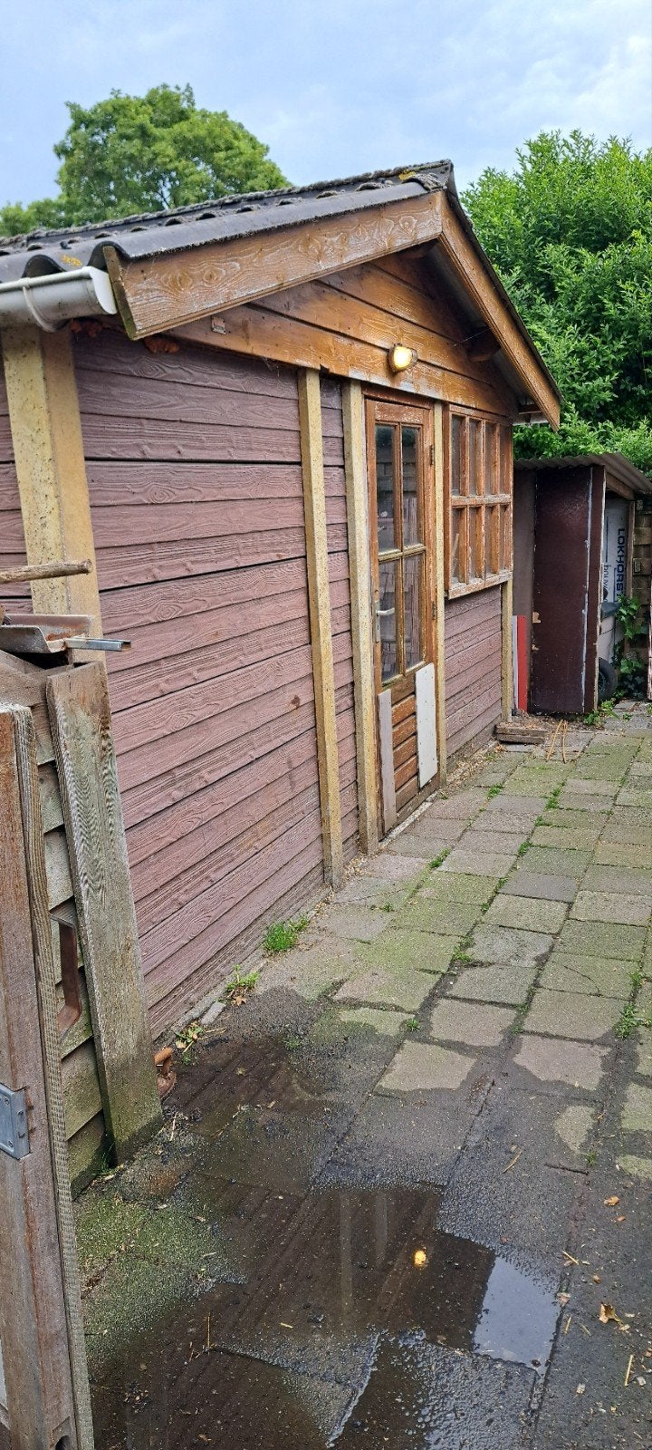 Mooie schuur van betonplaten /betonbouw te koop, Ophalen, Gebruikt, Overige materialen, Overige typen
