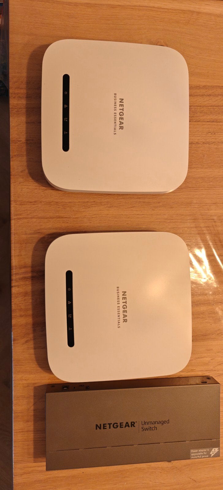 Netgear Access Points en Unmanaged Switch, Ophalen, Zo goed als nieuw