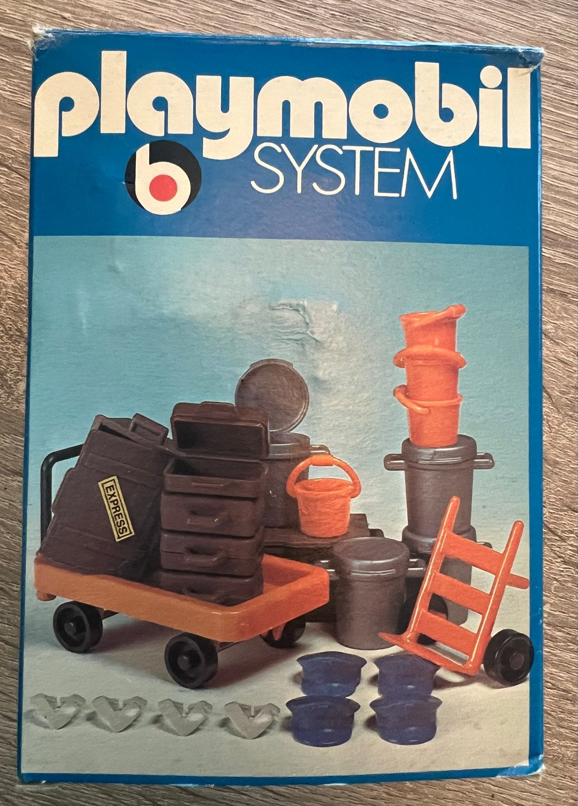 Playmobil System 3206 Perrongoederen, Kinderen en Baby's, Gebruikt, Complete set, Overige typen, Ophalen of Verzenden