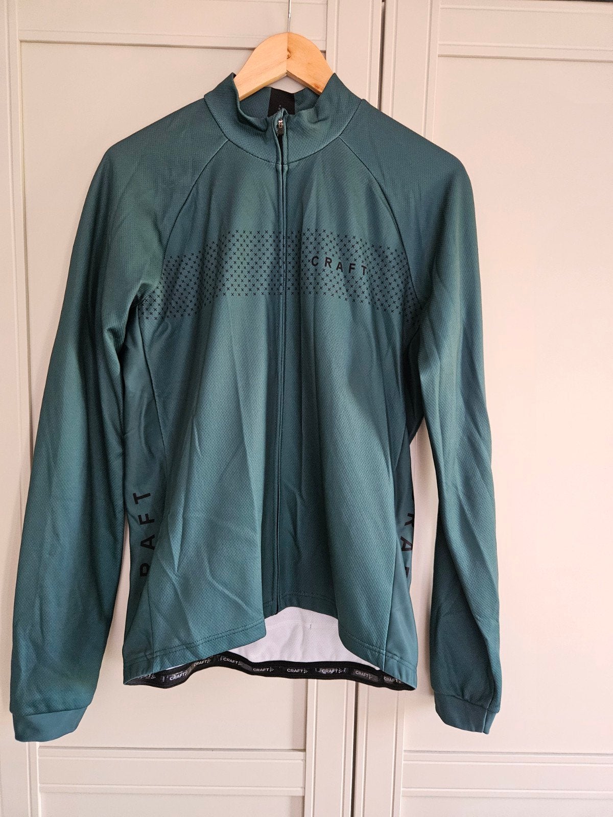 CRAFT LMTD Fietsshirt Lange Mouwen – Groen/Zwart – Heren XL, Fietsen en Brommers, Heren, Ophalen of Verzenden, Zo goed als nieuw
