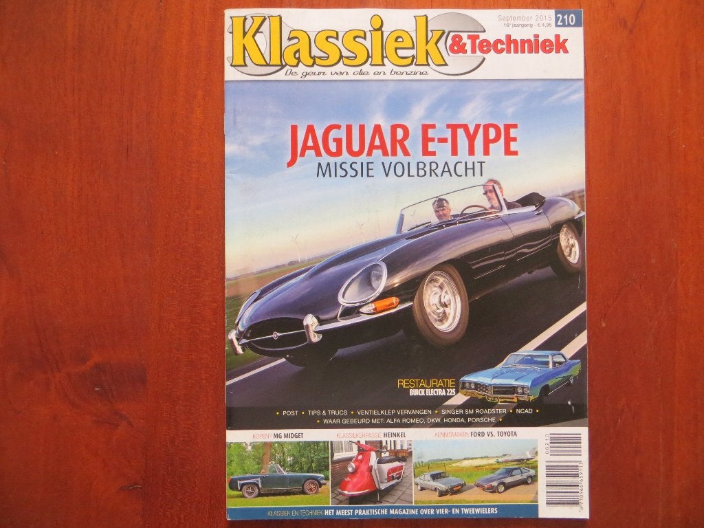 Klassiek & Techniek 210 project:Jaguar E-Type (slot), MG, Verzenden, Nieuw, Overige merken