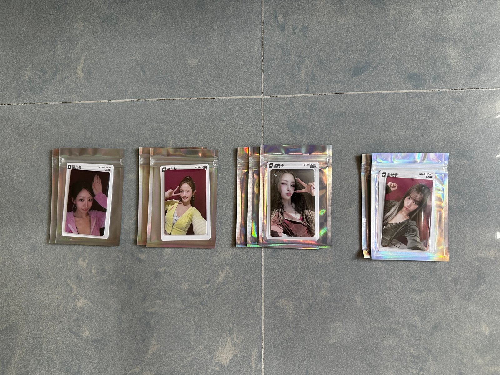 Kiss of life kpop photo cards Natty Juile Haneul Belle, Ophalen of Verzenden, Nieuw, Foto of Kaart