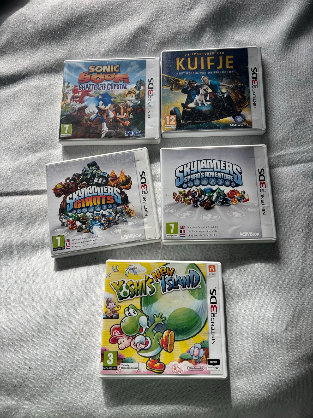 5 Nintendo 3DS games - Compleet met boekjes, Ophalen of Verzenden, Gebruikt, Overige genres
