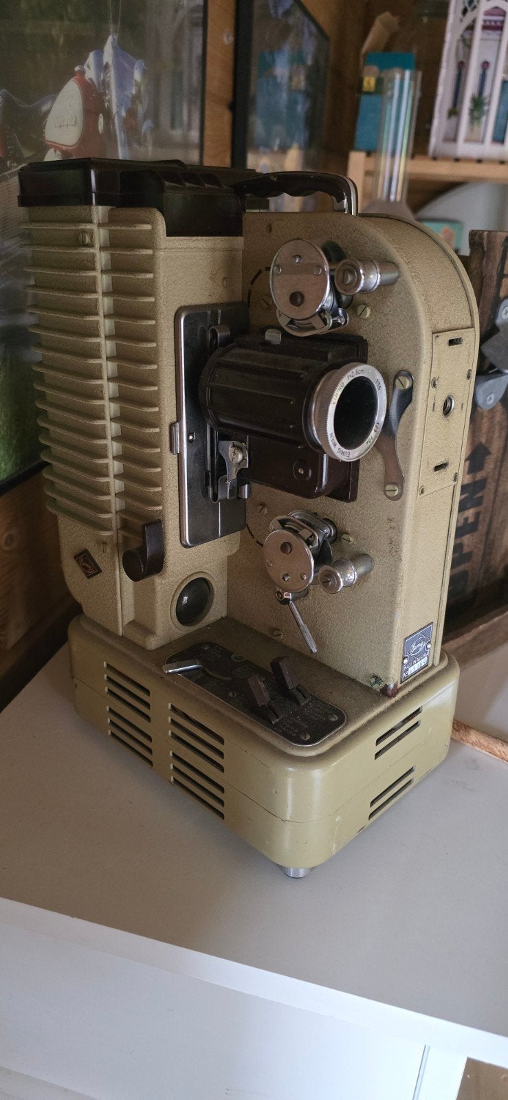 Eumig P8 Filmprojector - Vintage en Functioneel, Ophalen of Verzenden, Gebruikt